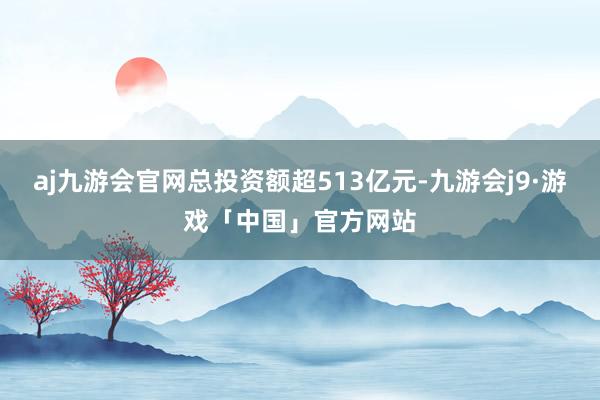 aj九游会官网总投资额超513亿元-九游会j9·游戏「中国」官方网站